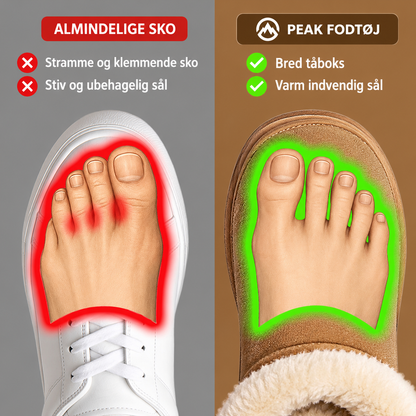 Minimalistisk vintersko med skridsikker sål