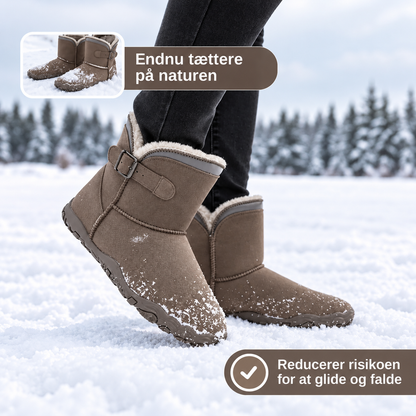 Minimalistisk vintersko med skridsikker sål